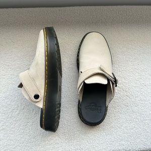 Dr.Martens Carlson Suede Casual Slingback Mules